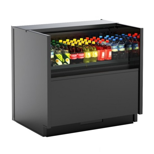 Oasis Refrigerated Narrow Display Case 35-5/8"W