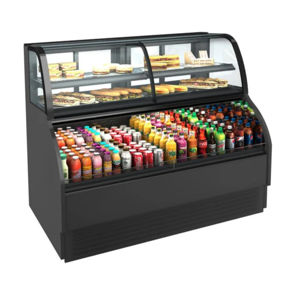 Harmony Convertible / Refrigerated Display Case 63"W