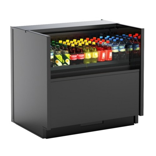 Oasis Refrigerated Narrow Display Case 47-5/8"W