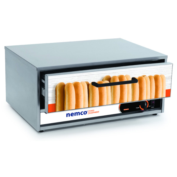 Roll-A-Grill Hot Dog Bun / Roll Warmer 35.5"W x 17.5" Deep