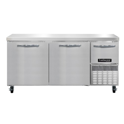 Work Top Refrigerator 68"W