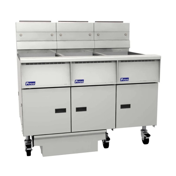 Solstice Electric Multiple Battery Fryer (3) 50 lbs
