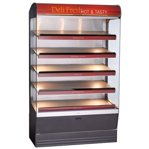 Halo Heat Heated Display Case 48"W