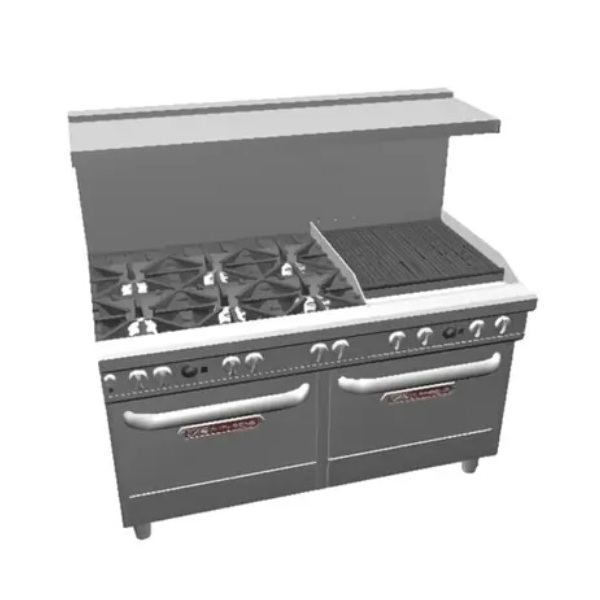 Ultimate Gas Restaurant Range 60"W